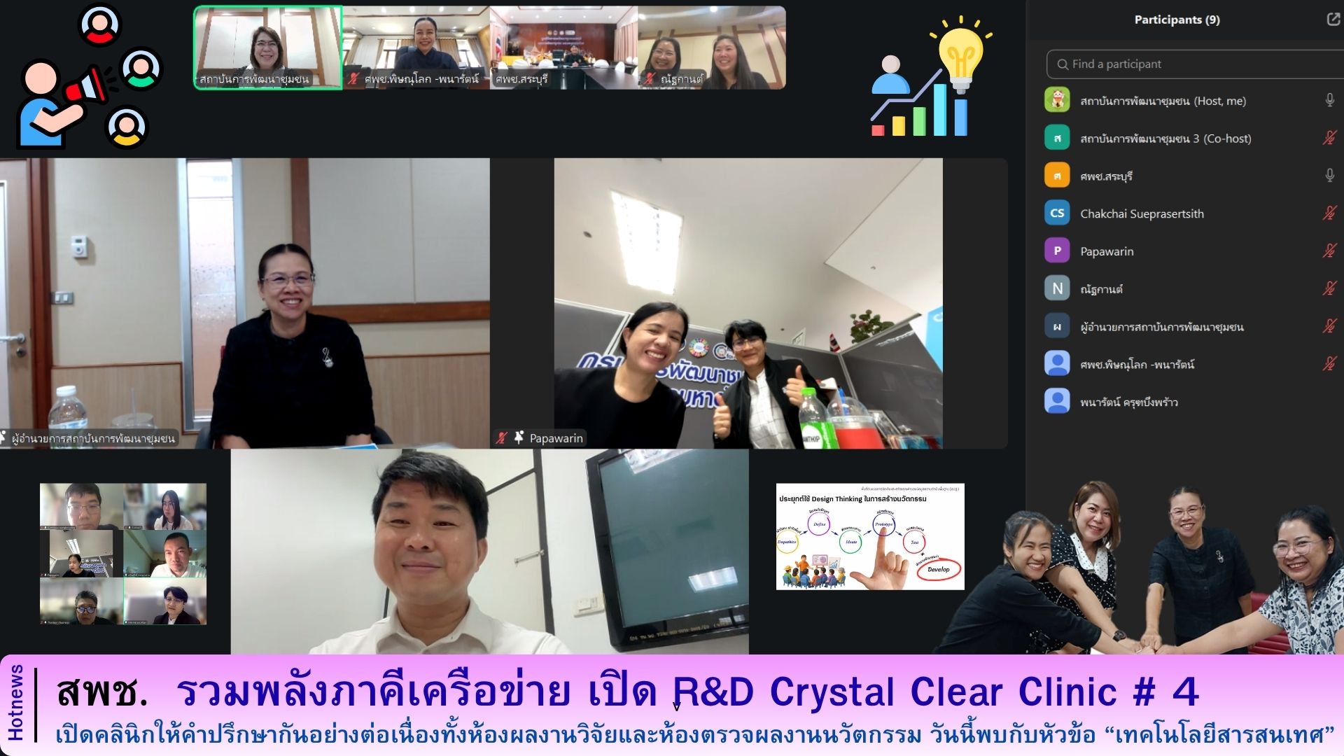 คลินิก "R&D Crystal Clear" ครั้งที่ 4